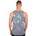 Colorful Soap Bubble Print Men's Tank Top