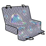 Colorful Soap Bubble Print Pet Car Back Seat Cover