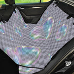 Colorful Soap Bubble Print Pet Car Back Seat Cover