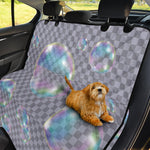 Colorful Soap Bubble Print Pet Car Back Seat Cover