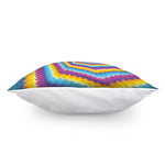 Colorful Spiral Illusion Print Pillow Cover