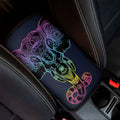 Colorful Spiritual Elephant Print Car Center Console Cover