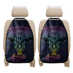 Colorful Spiritual Elephant Print Car Seat Organizers