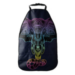 Colorful Spiritual Elephant Print Car Seat Organizers