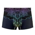 Colorful Spiritual Elephant Print Men's Boxer Briefs