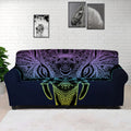 Colorful Spiritual Elephant Print Sofa Cover