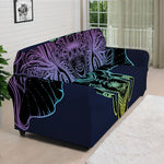 Colorful Spiritual Elephant Print Sofa Cover