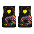 Colorful Splash Yin Yang Print Front Car Floor Mats