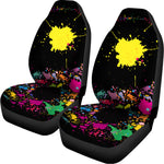 Colorful Splash Yin Yang Print Universal Fit Car Seat Covers
