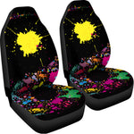 Colorful Splash Yin Yang Print Universal Fit Car Seat Covers