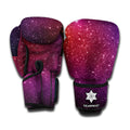 Colorful Stardust Galaxy Space Print Boxing Gloves