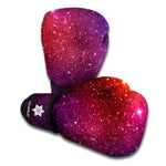 Colorful Stardust Galaxy Space Print Boxing Gloves