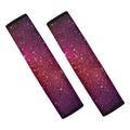 Colorful Stardust Galaxy Space Print Car Seat Belt Covers