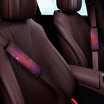 Colorful Stardust Galaxy Space Print Car Seat Belt Covers
