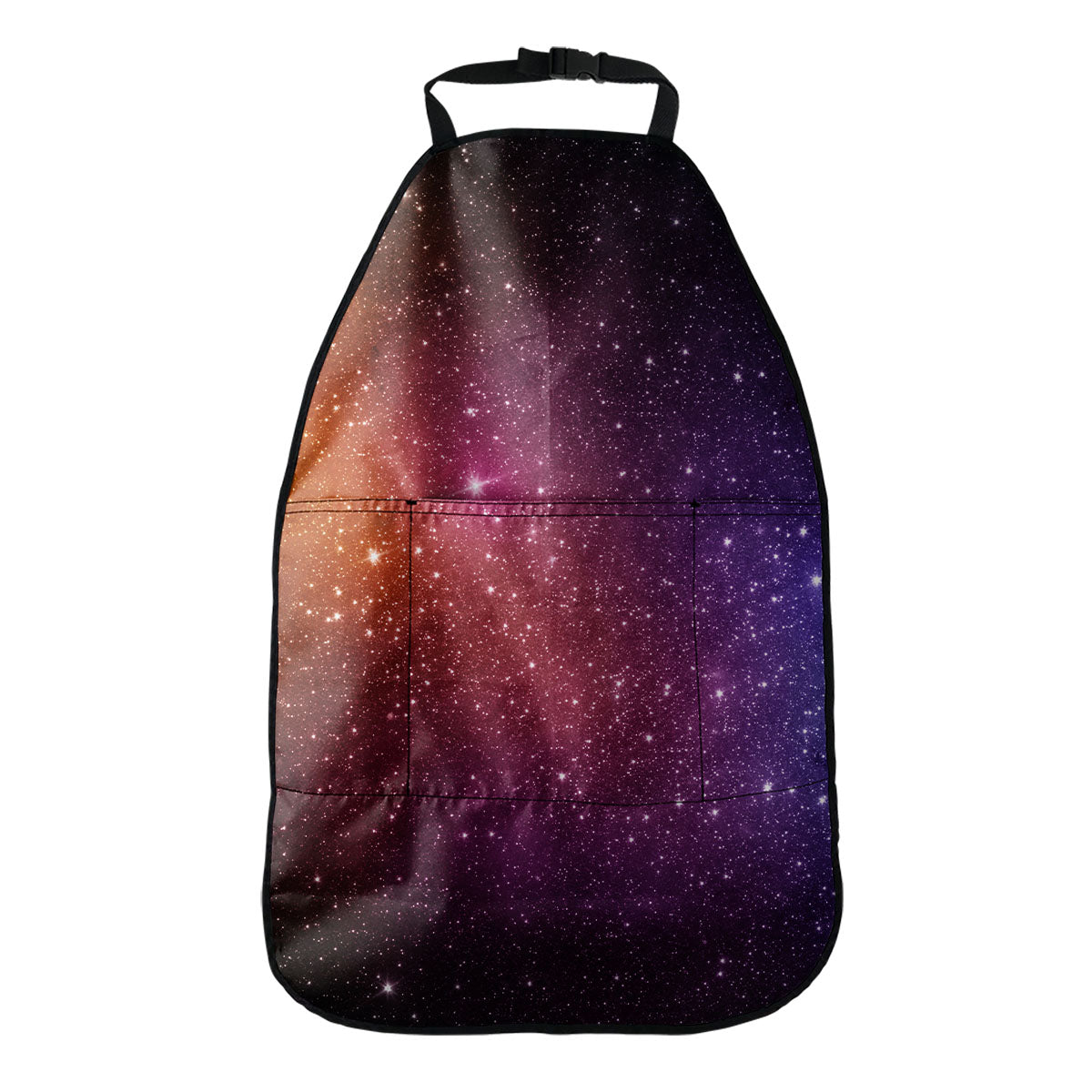 Colorful Stardust Galaxy Space Print Car Seat Organizers