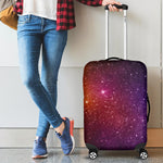Colorful Stardust Galaxy Space Print Luggage Cover GearFrost