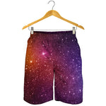 Colorful Stardust Galaxy Space Print Men's Shorts