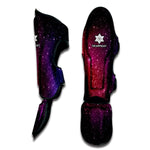 Colorful Stardust Galaxy Space Print Muay Thai Shin Guard