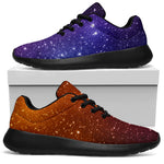 Colorful Stardust Galaxy Space Print Sport Shoes GearFrost