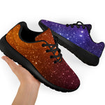 Colorful Stardust Galaxy Space Print Sport Shoes GearFrost
