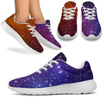 Colorful Stardust Galaxy Space Print Sport Shoes GearFrost