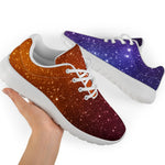Colorful Stardust Galaxy Space Print Sport Shoes GearFrost