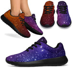 Colorful Stardust Galaxy Space Print Sport Shoes GearFrost