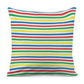 Colorful Striped Pattern Print Pillow Cover