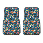 Colorful Sushi Pattern Print Front Car Floor Mats