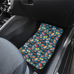 Colorful Sushi Pattern Print Front Car Floor Mats