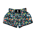 Colorful Sushi Pattern Print Muay Thai Boxing Shorts