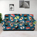 Colorful Sushi Pattern Print Sofa Cover