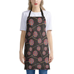 Colorful Swirl Lollipop Pattern Print Apron