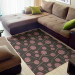 Colorful Swirl Lollipop Pattern Print Area Rug