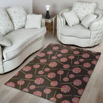 Colorful Swirl Lollipop Pattern Print Area Rug