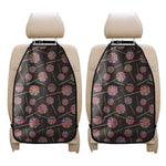 Colorful Swirl Lollipop Pattern Print Car Seat Organizers