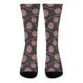 Colorful Swirl Lollipop Pattern Print Crew Socks