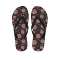 Colorful Swirl Lollipop Pattern Print Flip Flops