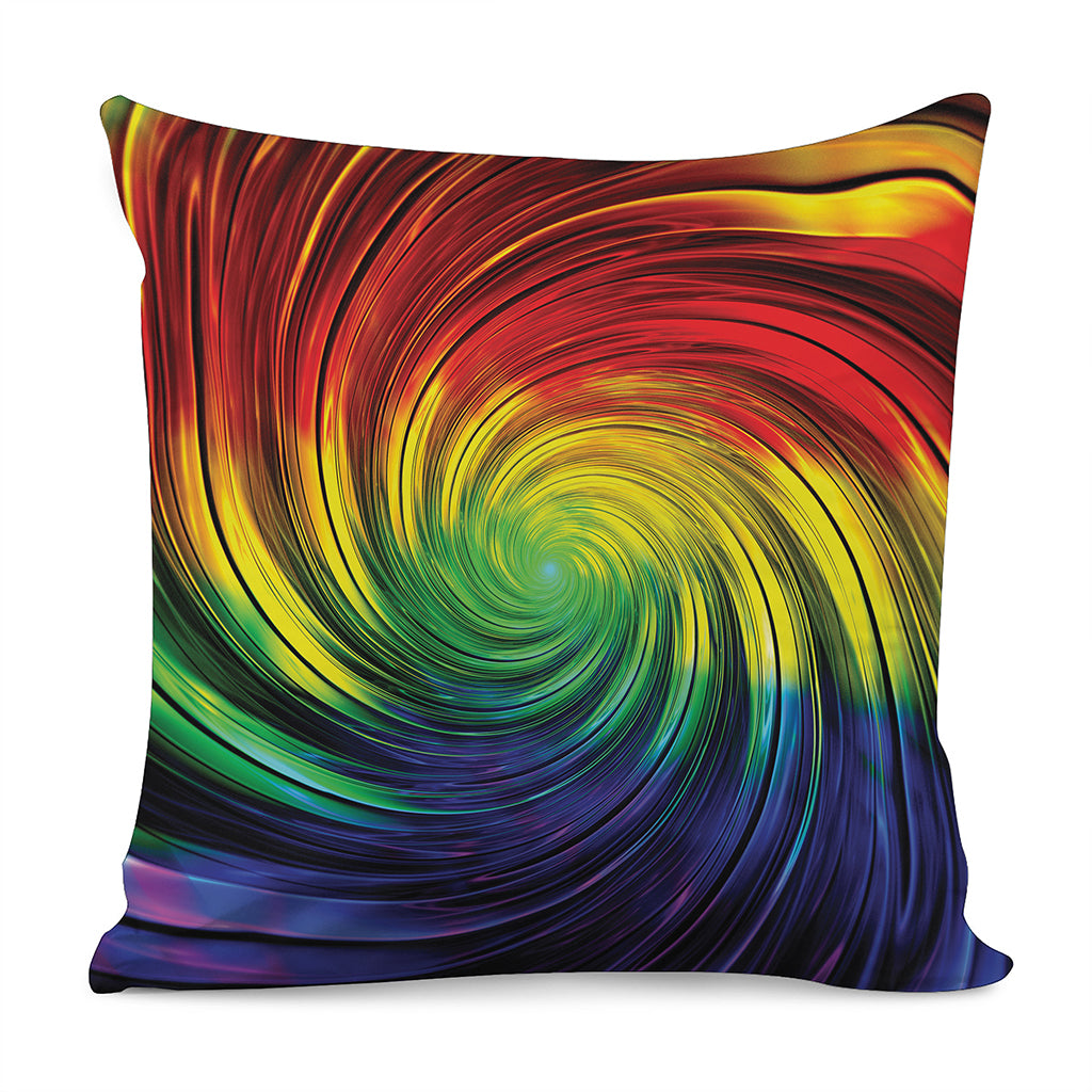 Colorful Swirl Print Pillow Cover