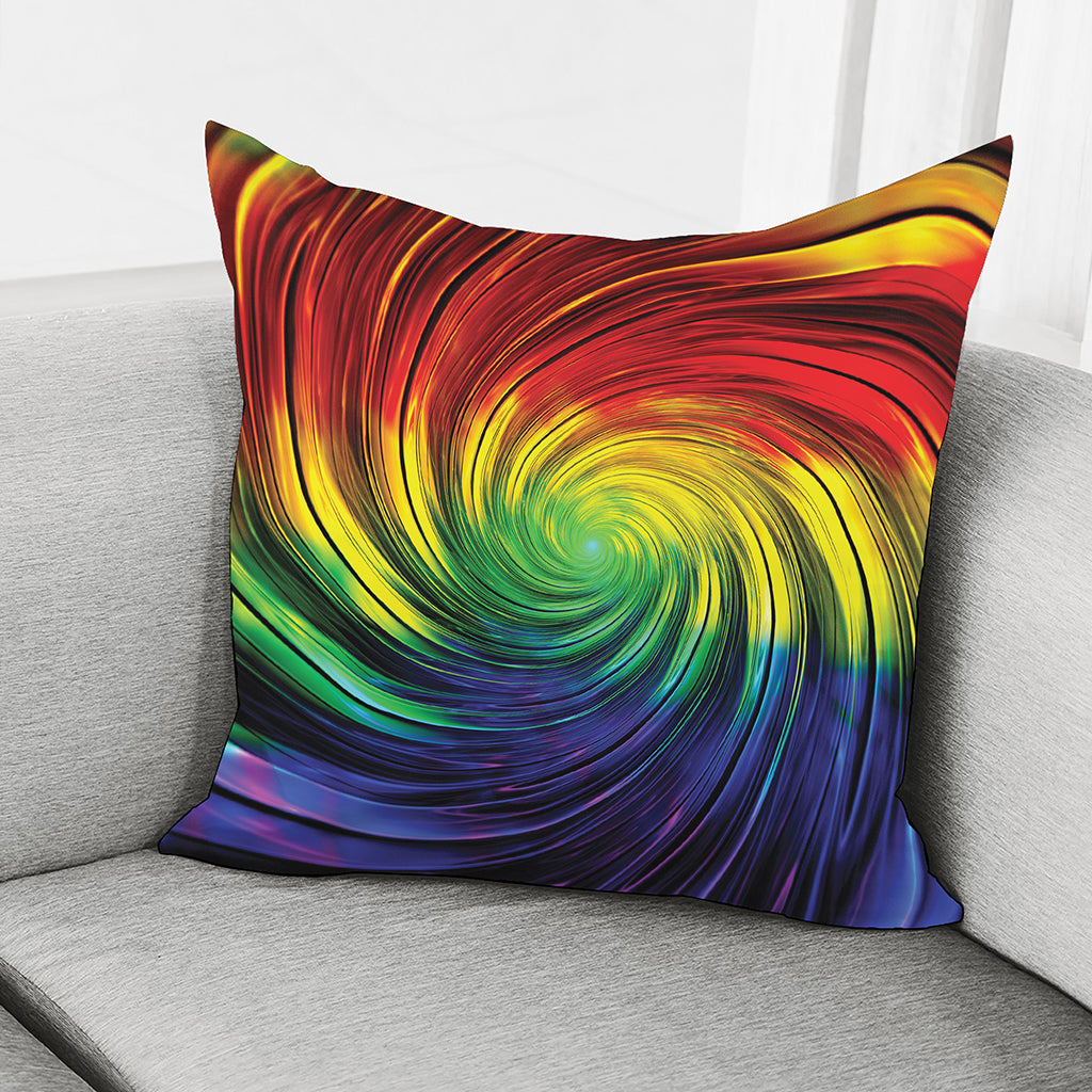 Colorful Swirl Print Pillow Cover