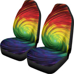 Colorful Swirl Print Universal Fit Car Seat Covers