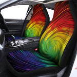 Colorful Swirl Print Universal Fit Car Seat Covers
