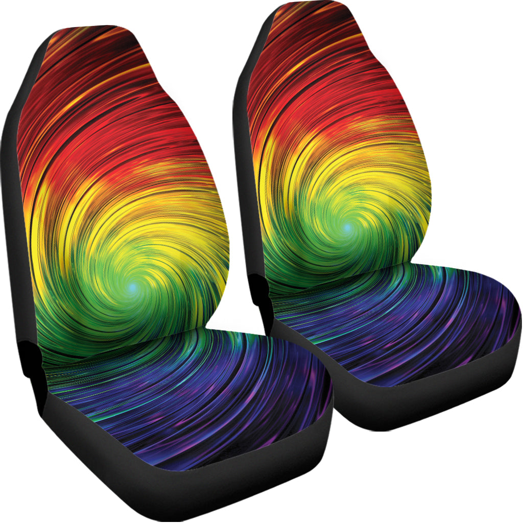 Colorful Swirl Print Universal Fit Car Seat Covers