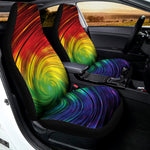 Colorful Swirl Print Universal Fit Car Seat Covers