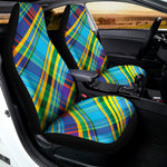 Colorful Tartan Pattern Print Universal Fit Car Seat Covers