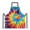 Colorful Tie Dye Print Apron