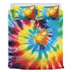 Colorful Tie Dye Print Duvet Cover Bedding Set