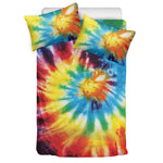 Colorful Tie Dye Print Duvet Cover Bedding Set