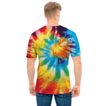 Colorful Tie Dye Print Men's T-Shirt