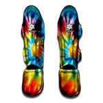 Colorful Tie Dye Print Muay Thai Shin Guard